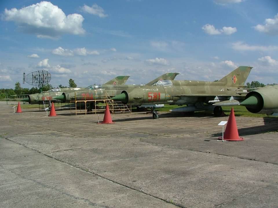 MiG 21 im Rothenburger Museum