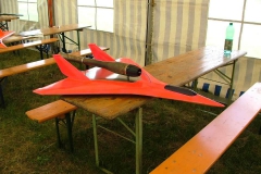 Huberts Inferno vor dem Erstflug