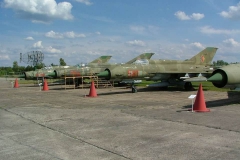 MiG 21 im Rothenburger Museum